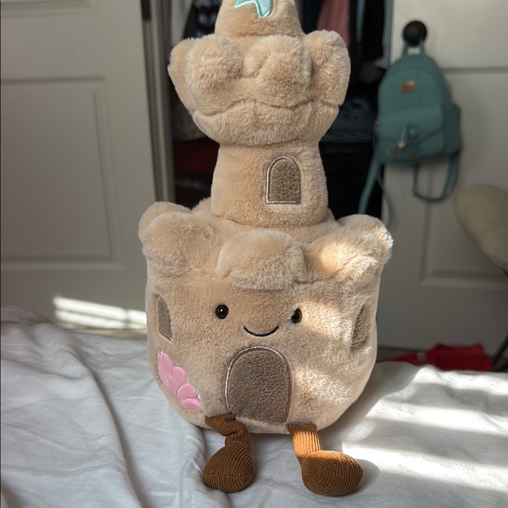 Cute Sandcastle Plush Toy